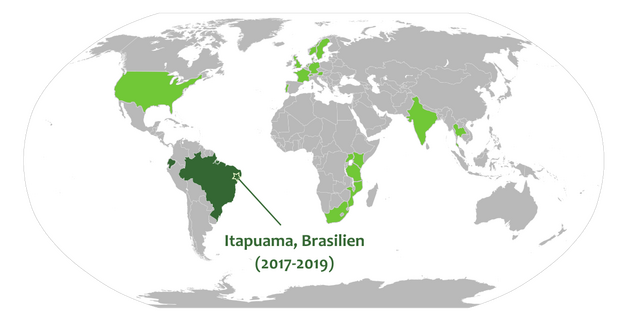 Karte Projekt Itapuama